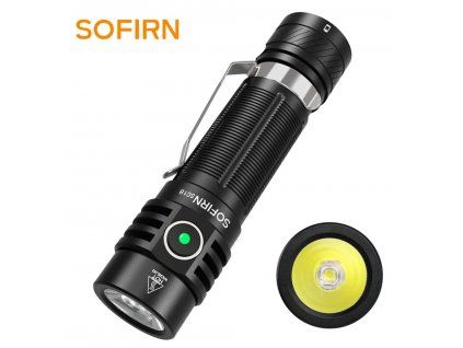 Svítilna SC18 dobíjecí USB-C a baterie 18650 voděodolná IP68 1800 lm